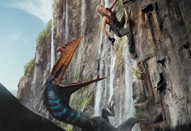 Quetzalcoatlus following Zora