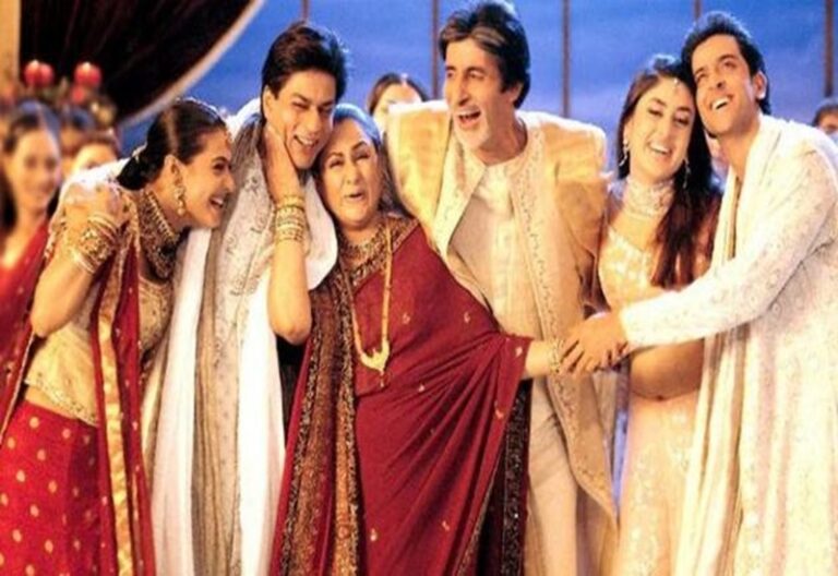 Shah Rukh old movies, Kabhi Khushi Kabhi Gham poster