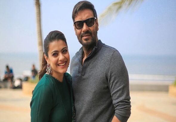 Ajay Devgan with his wife Kajol
